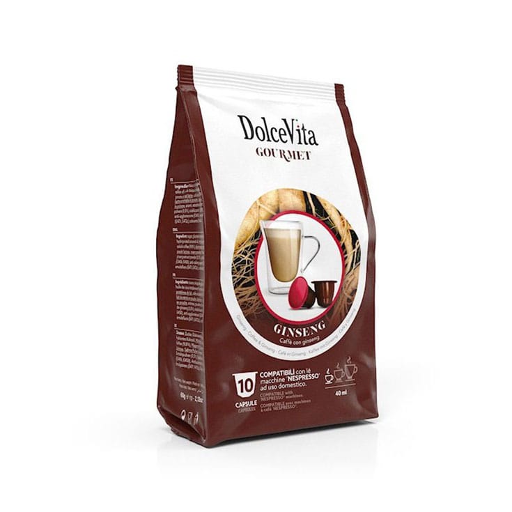 Ginseng Dolce Vita capsule per Nespresso venduto da verocaffe.eu