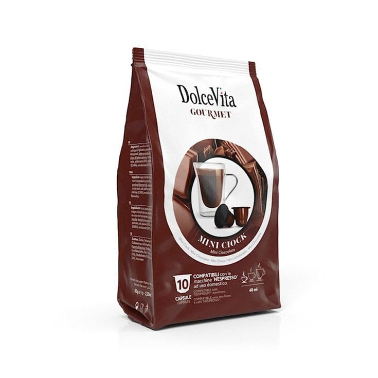 Mini Ciock Dolce Vita capsule per Nespresso venduto da verocaffe.eu
