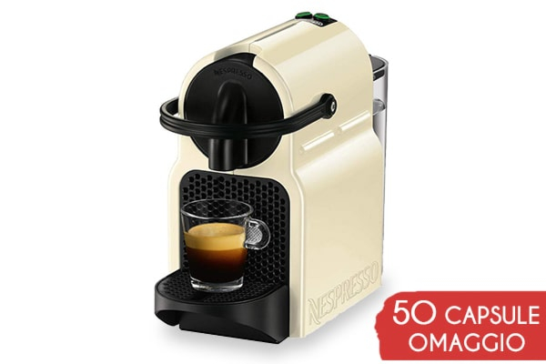 Macchina da Caffè Nespresso Inissia Cream White DeLonghi