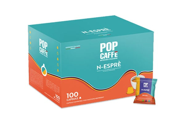Deciso Pop Caffè capsule per Nespresso