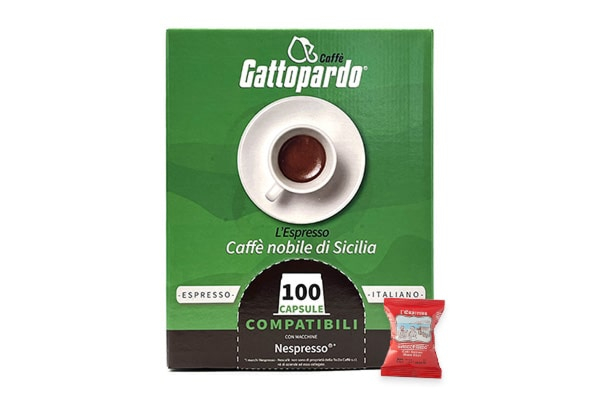 Gusto Ricco Gattopardo To.Da 100 capsule per Nespresso