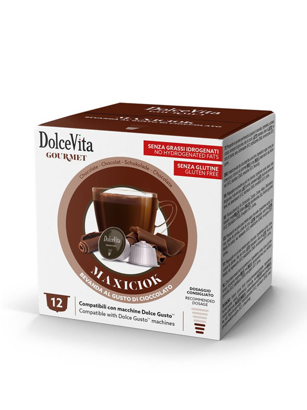 MaxiCiock Dolce Vita capsule per Nescafè Dolce Gusto