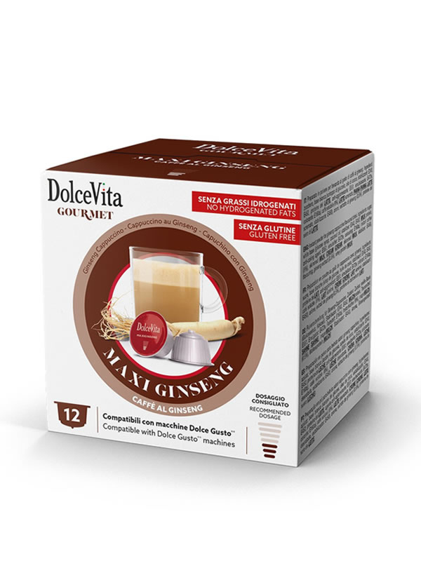 MaxiGinseng Dolce Vita capsule per Dolce Gusto