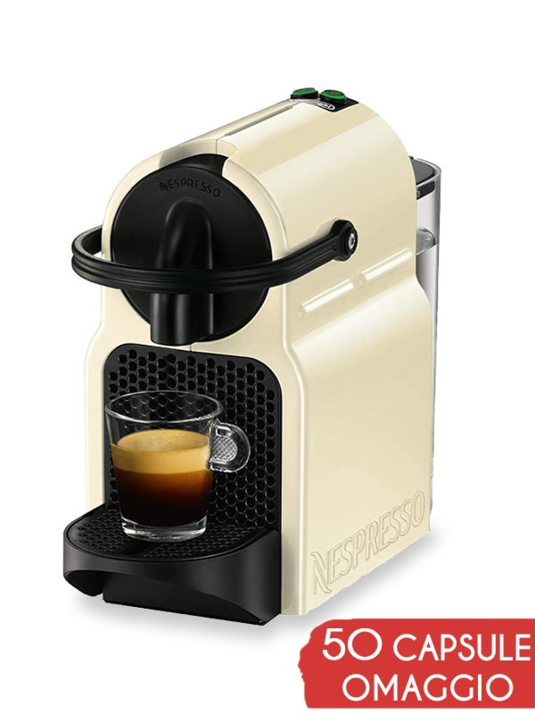 Macchina da Caffè Nespresso Inissia Cream White DeLonghi