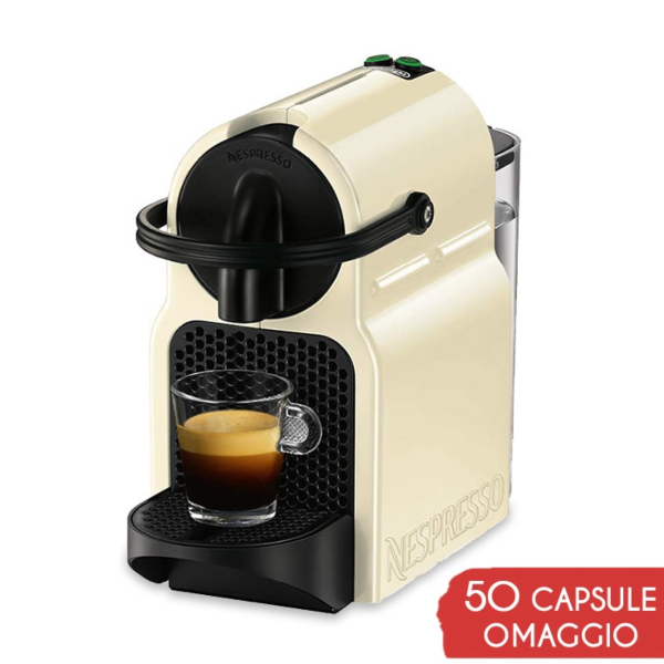 Coffee Machine Nespresso Inissia Cream White De'Longhi