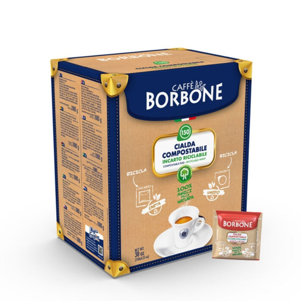 Miscela Rossa Borbone ESE Paper Pods 