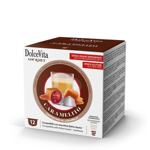 Caramelito Dolce Vita capsule per Nescafè Dolce Gusto