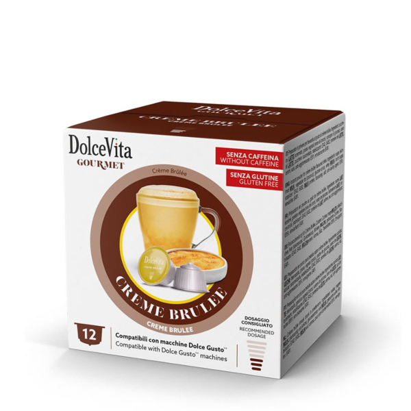 Creme Brulèe Dolce Vita capsule per Dolce Gusto