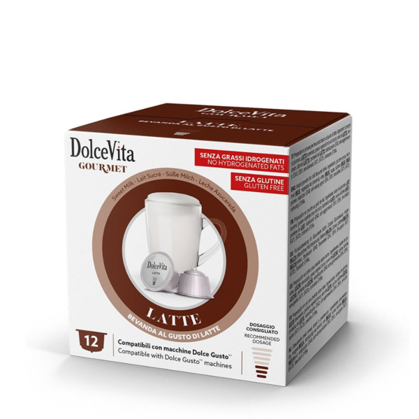 Latte Dolce Vita capsule per Nescafè Dolce Gusto