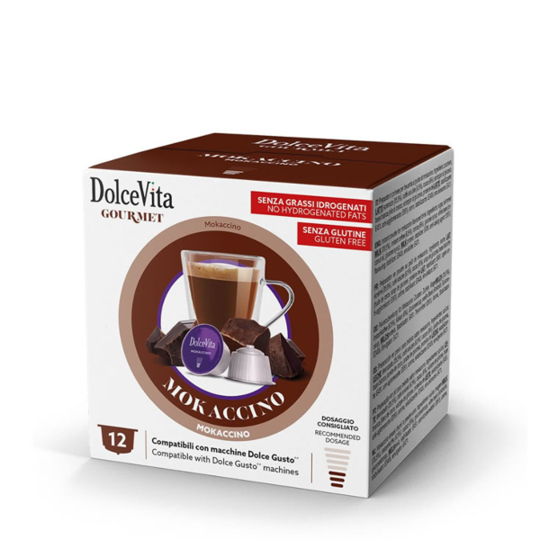 Mokaccino Dolce Vita capsule per Nescafè Dolce Gusto