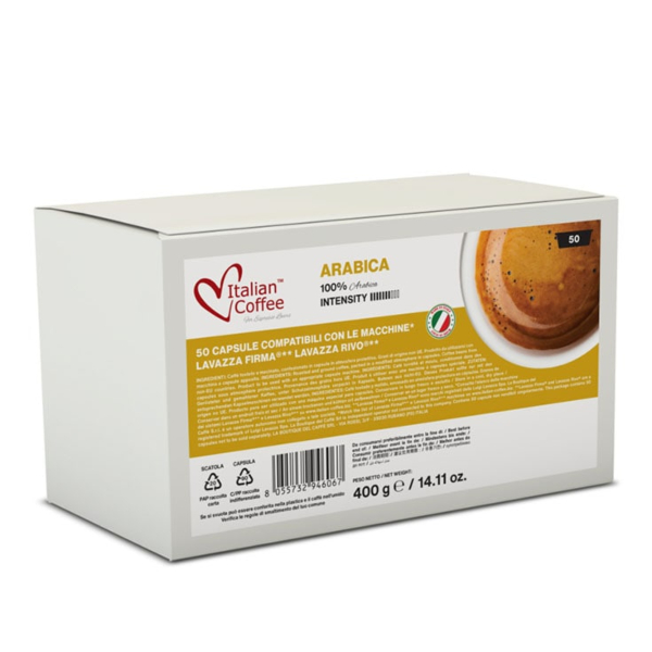 Arabica Italian Coffee capsule per Lavazza Firma