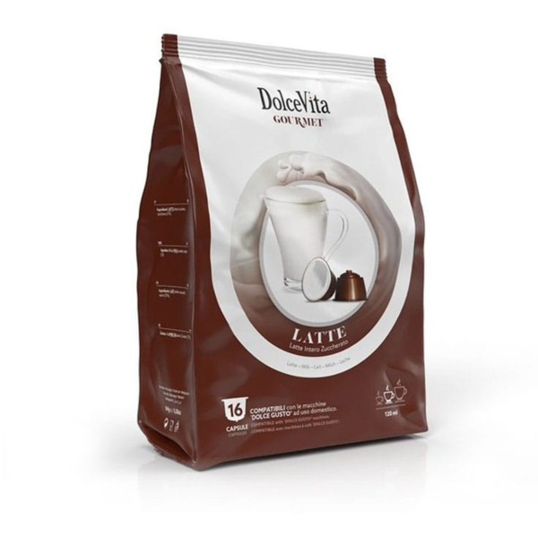 Latte Dolce Vita capsule per Nescafè Dolce Gusto