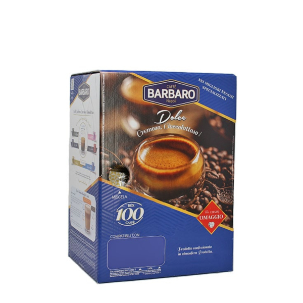 Cremoso Caffè Barbaro Napoli capsule per Bialetti