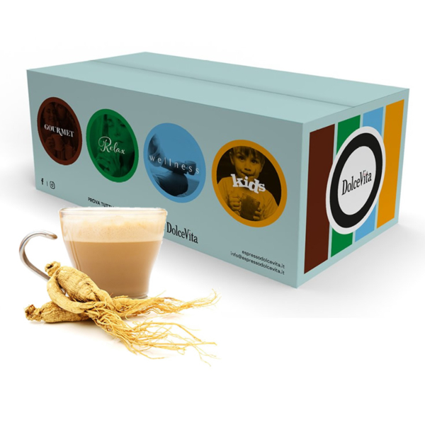 Scatola Ginseng Amaro 120cps Dolce Vita capsule per Nespresso