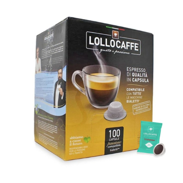 Decaffeinato Lollo Caffè capsule per Bialetti