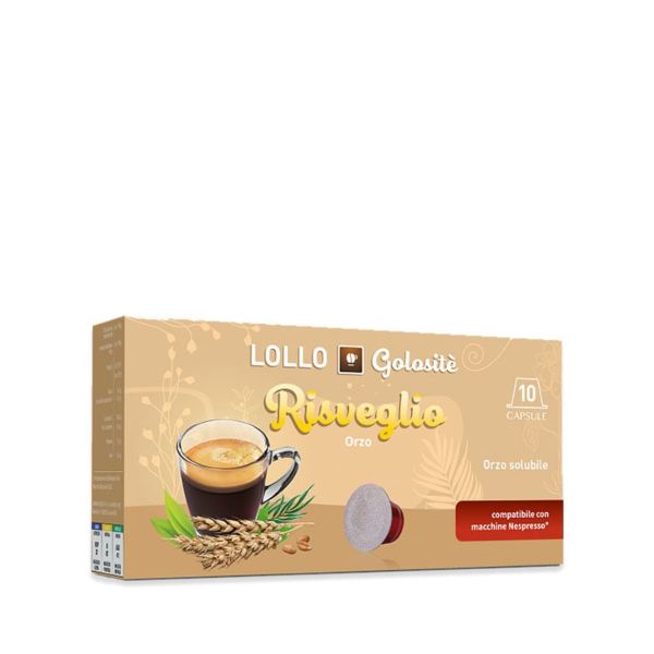 Orzo Lollo Caffè 10 capsule per Nespresso