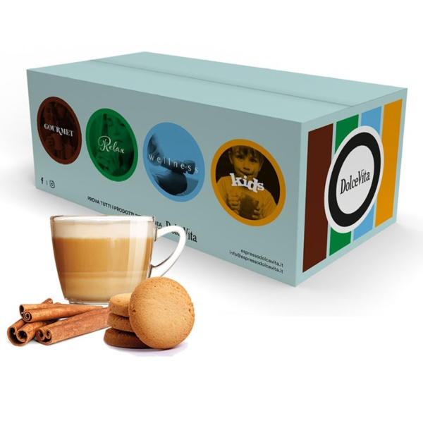 Scatola Biscottino 120 cps Dolce Vita capsule per Nespresso