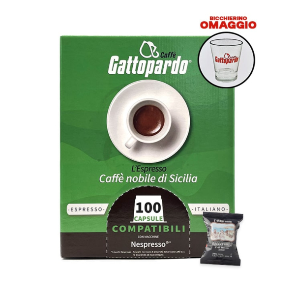 Dakar Gattopardo To.Da 100 capsule per Nespresso