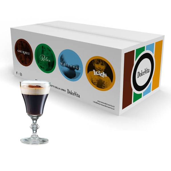 Scatola Irish Coffee 96cps Dolce Vita capsule per Nescafè Dolce Gusto