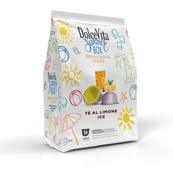 Summer Box - Tè al Limone Ice Dolce Vita per Nescafé Dolce Gusto