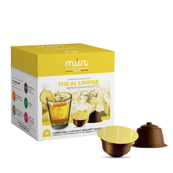Tè al Limone Must capsule per Dolce Gusto