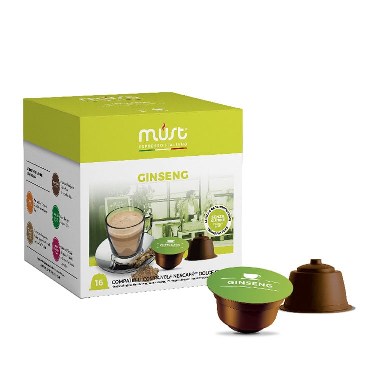 Ginseng Must capsule per Dolce Gusto venduto da verocaffe.eu