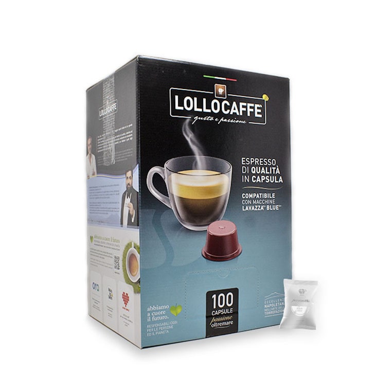 Argento Lollo Caffè capsule per Lavazza Blue venduto da verocaffe.eu
